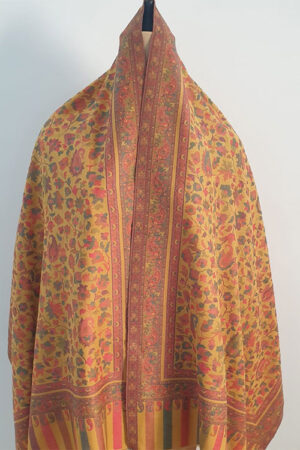 Light Yellow Kani Stole