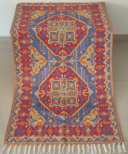 Classic Kashmiri Handmade Chainstitch Rug