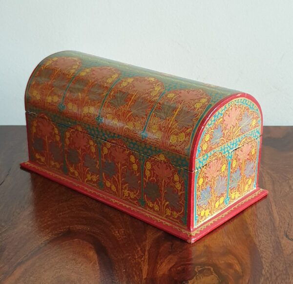 Golden Paper Mache Bangle Box - Image 2