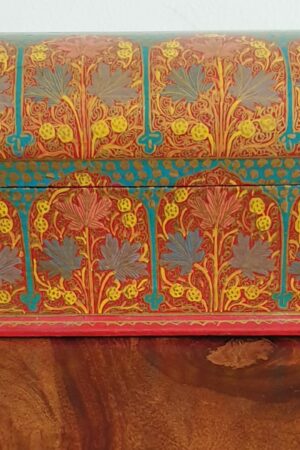 Golden Paper Mache Bangle Box