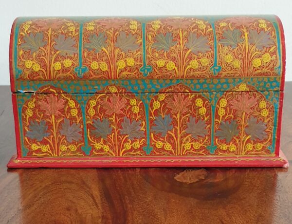 Golden Paper Mache Bangle Box