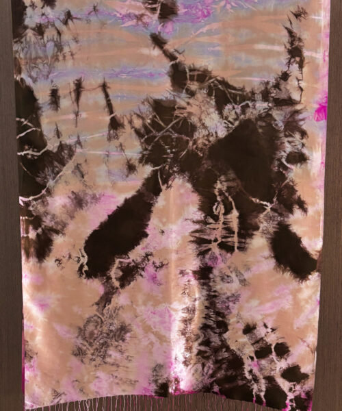Pure Silk Tie Dye Stol