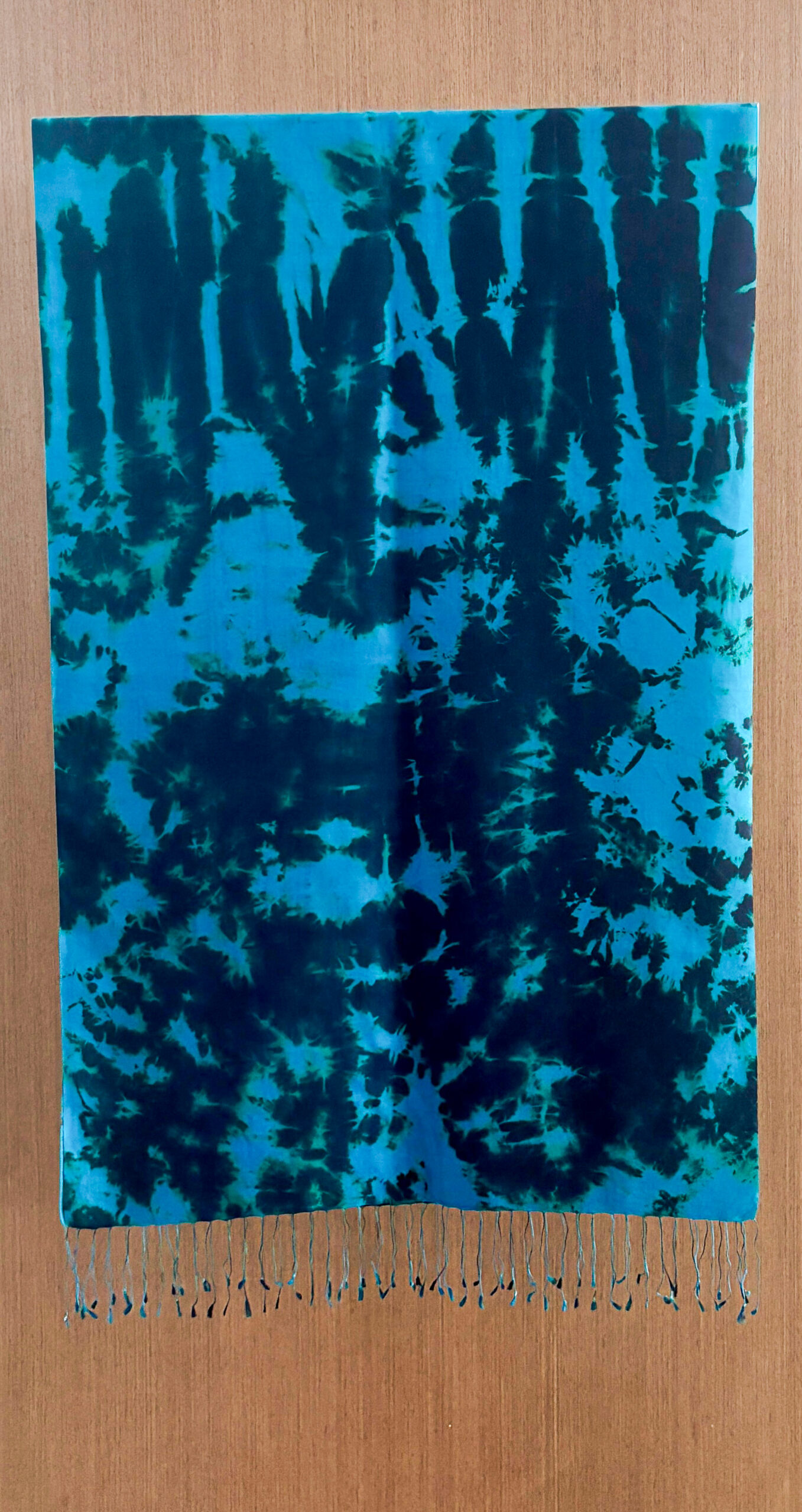 Pure Silk Tie Dye Stol