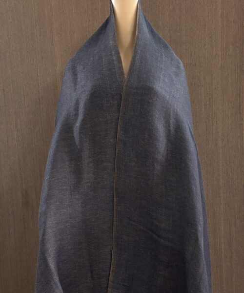 Zari Reversible Black Shawl