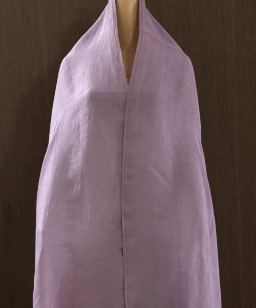 Lavander Pink Zari Reversible Shawl