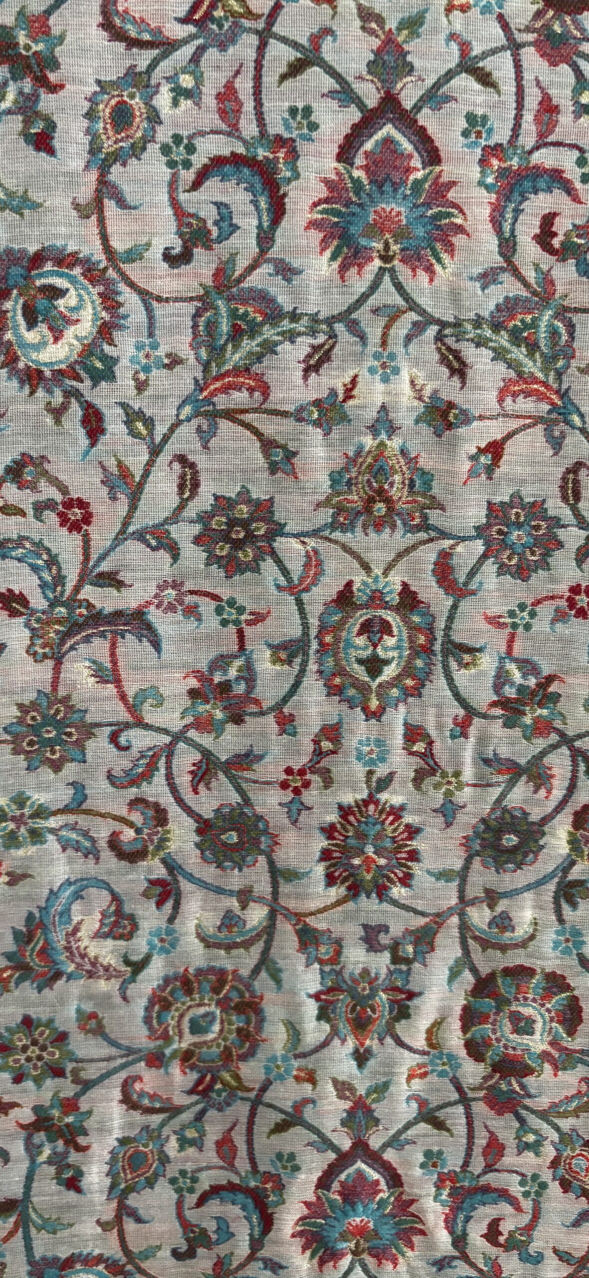 Pure Silk Kani Dupatta - Image 3