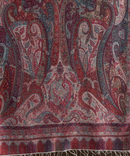 Pure Silk Kani Multicolour Dupatta