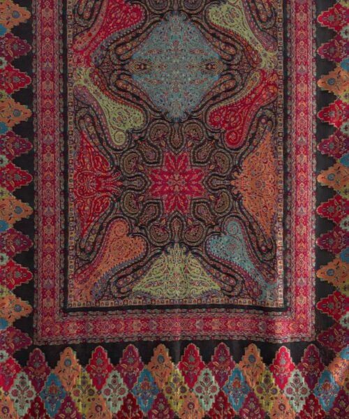 Pure Silk Multicolour Dupatta