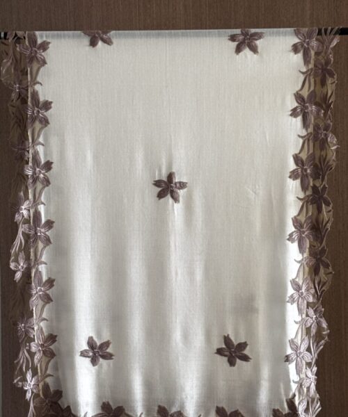 French Lace White Stole